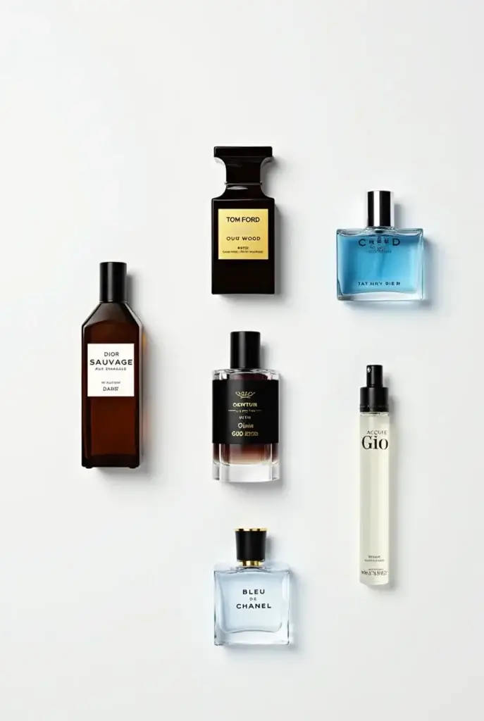 Best perfume for men top 5 designer cologne bottles including Dior Sauvage and Creed Aventus