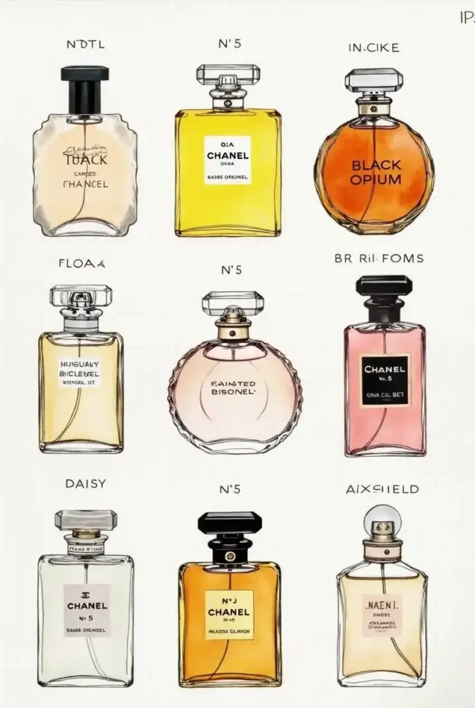 Best perfume for women 2025 top fragrance collection bottles showcase